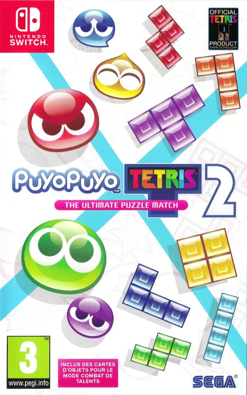 Puyo Puyo Tetris 2 box art for Xbox Series X
